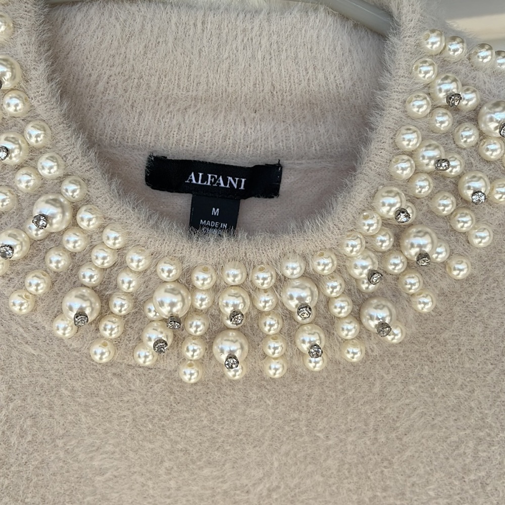 Alfa I Sweater!  Beige in color.  Perfect condition.